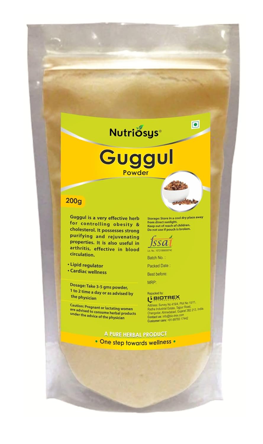 Nutriosys Guggul Herbal Powder - 200g