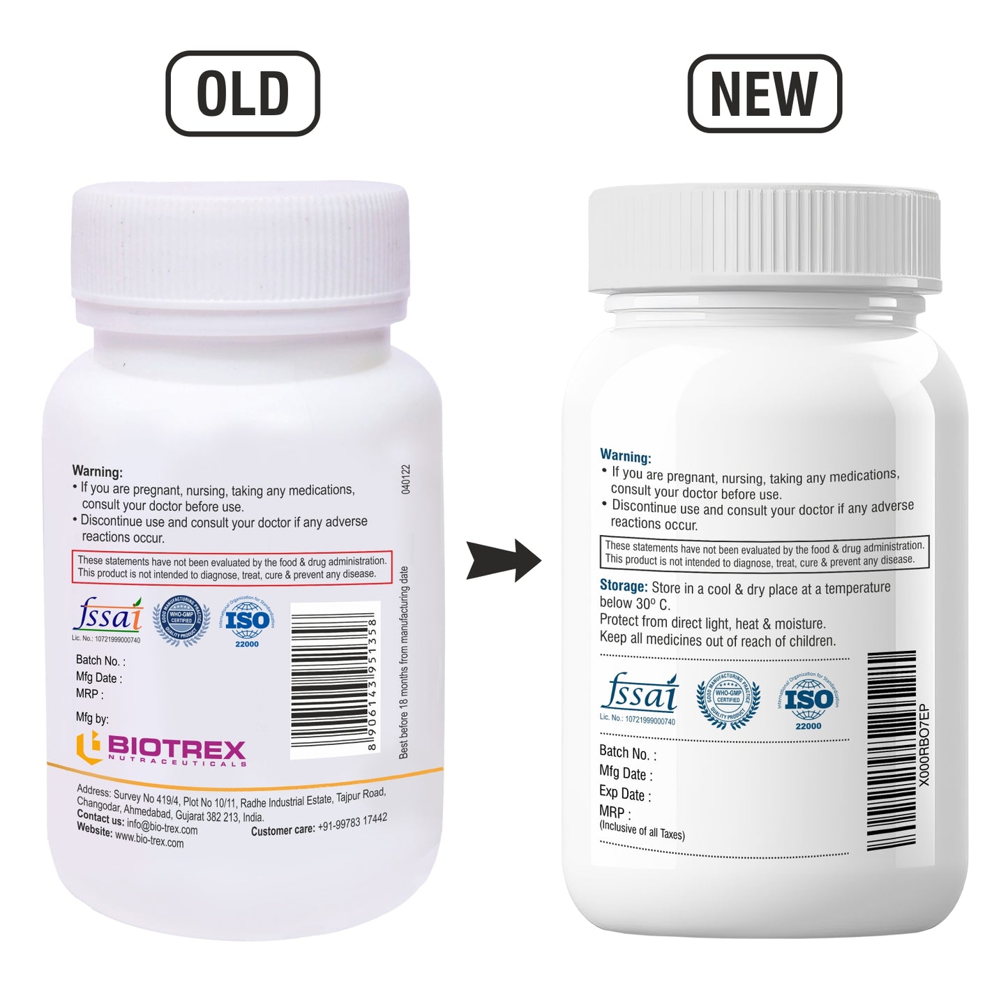 Biotrex Alpha Lipoic Acid 300mg - 60 Capsules