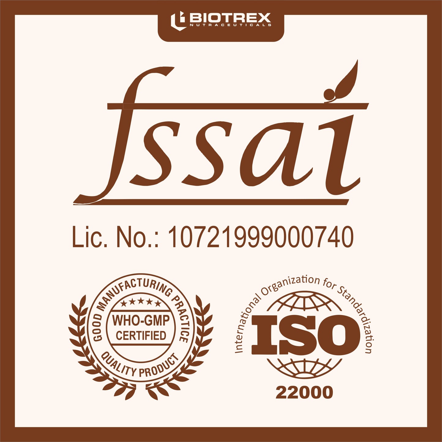 Biotrex Chelated Magnesium Complex, Magnesium Riched Source From Glycinate, Oxide & Citrate, Supports Bone, Muscle & Nerves Health - 120 Vegetarian Tablets