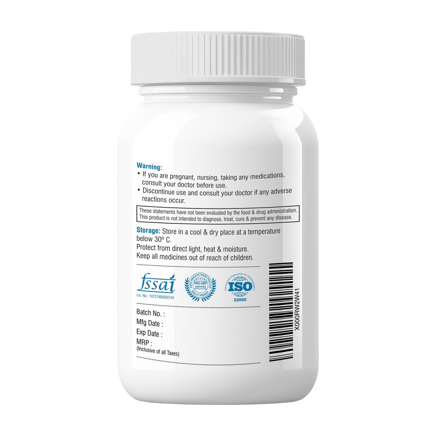 Biotrex Hyaluronic Acid 100mg - 60 Capsules