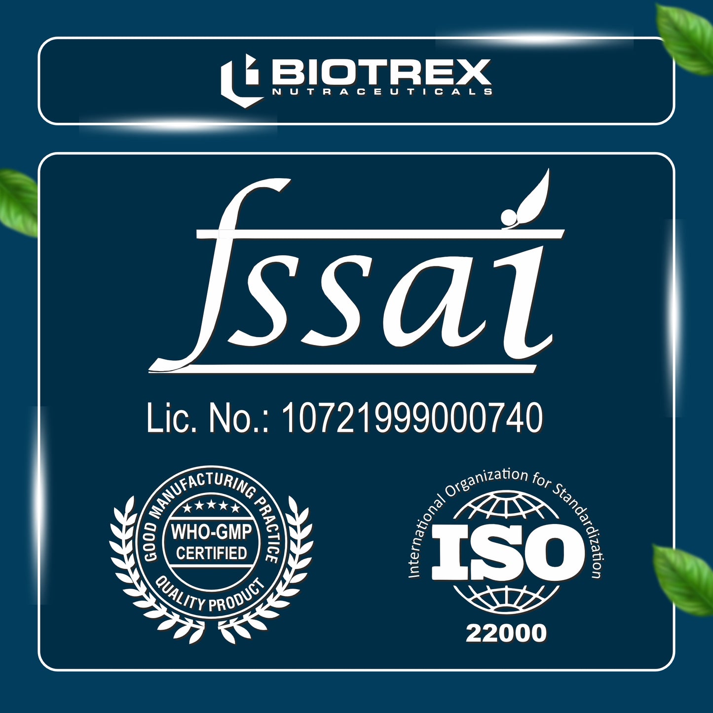 Biotrex Inositol 650mg - 60 Capsules