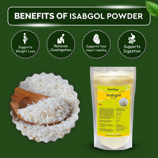 Nutriosys Isabgol Herbal Powder - 200g