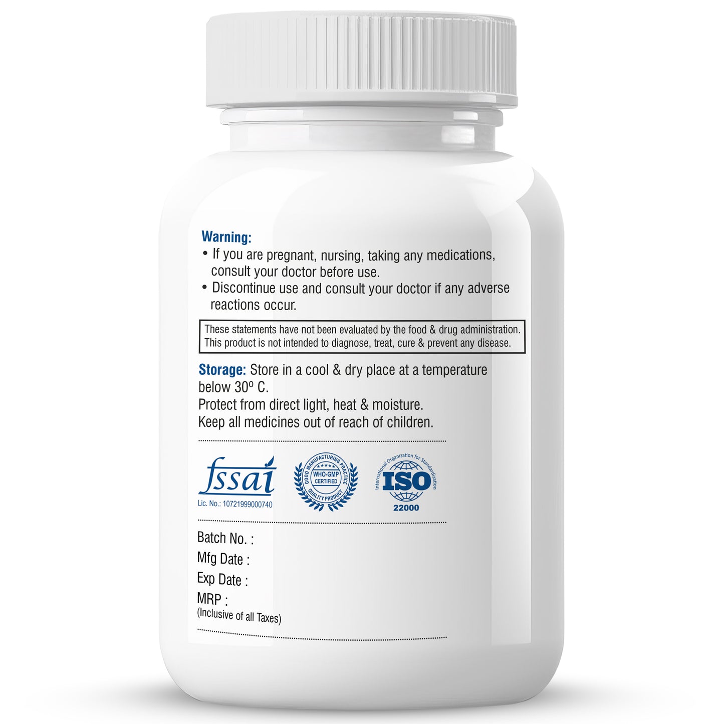 Biotrex L-arginine 500mg - 60 Tablets