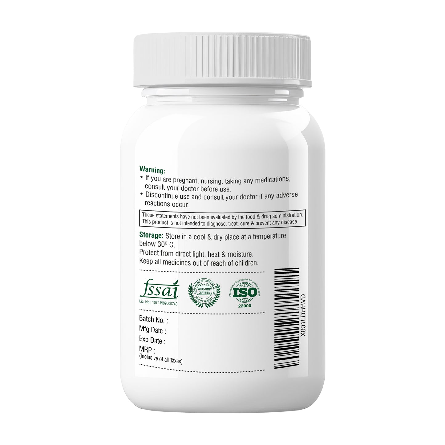 Biotrex Saw palmetto 300mg - 60 Capsules