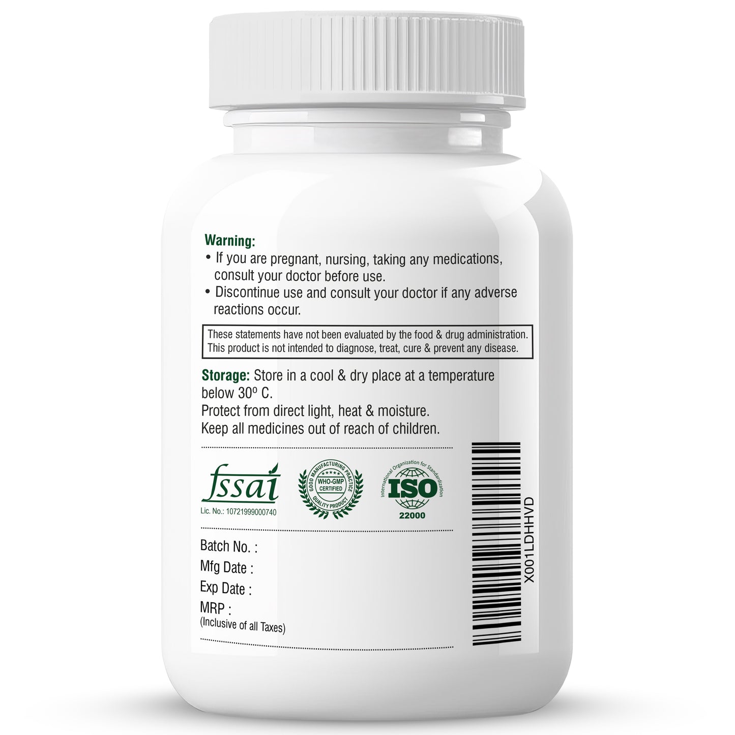 Biotrex Saw palmetto 300mg - 60 Capsules