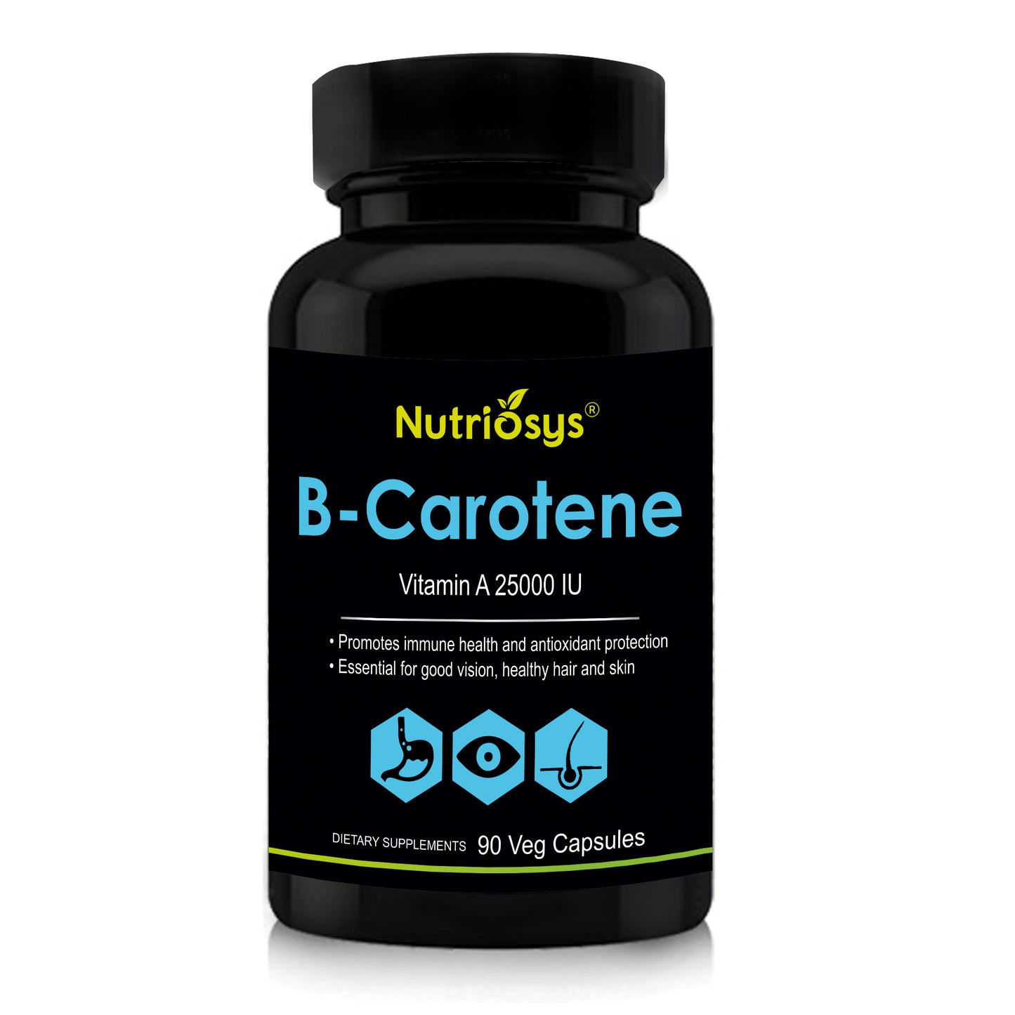 Nutriosys Beta Carotene 25000IU - 90 Capsules