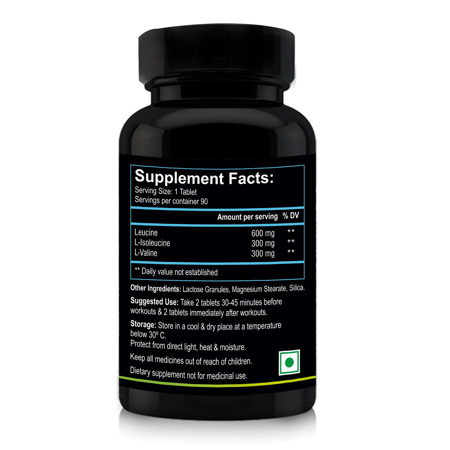 Nutriosys BCAA 1200mg - 90 Tablets