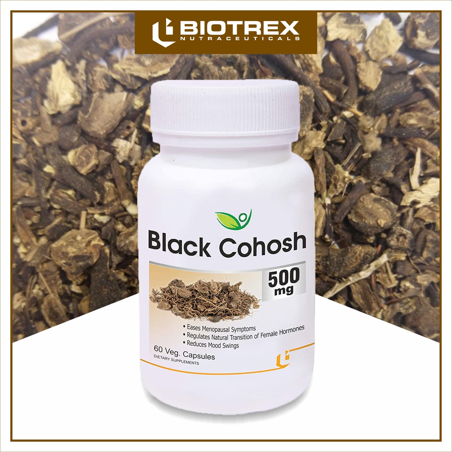 Biotrex Black Cohosh 500mg - 60 Capsules