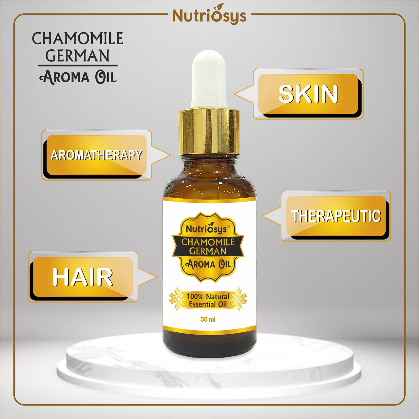 Nutriosys Chamomile German Oil Essential Oil - 30ml