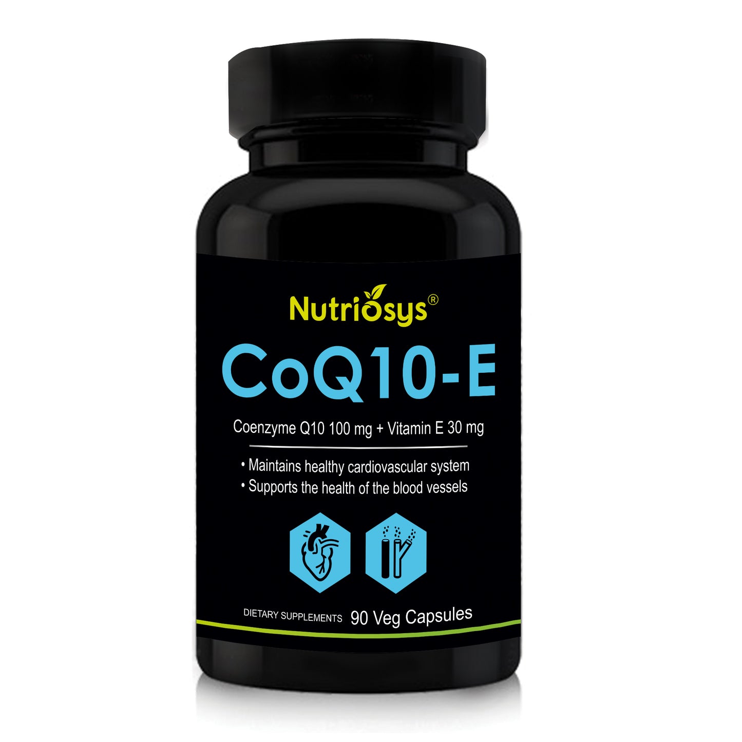 Nutriosys CoQ10+E 100mg - 90 Capsules