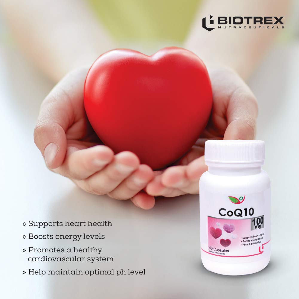 Biotrex CoQ10 100mg - 60 Capsules