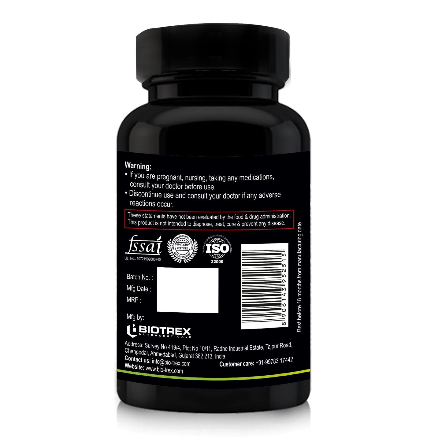 Nutriosys Fenugreek 1000mg - 90 Capsules