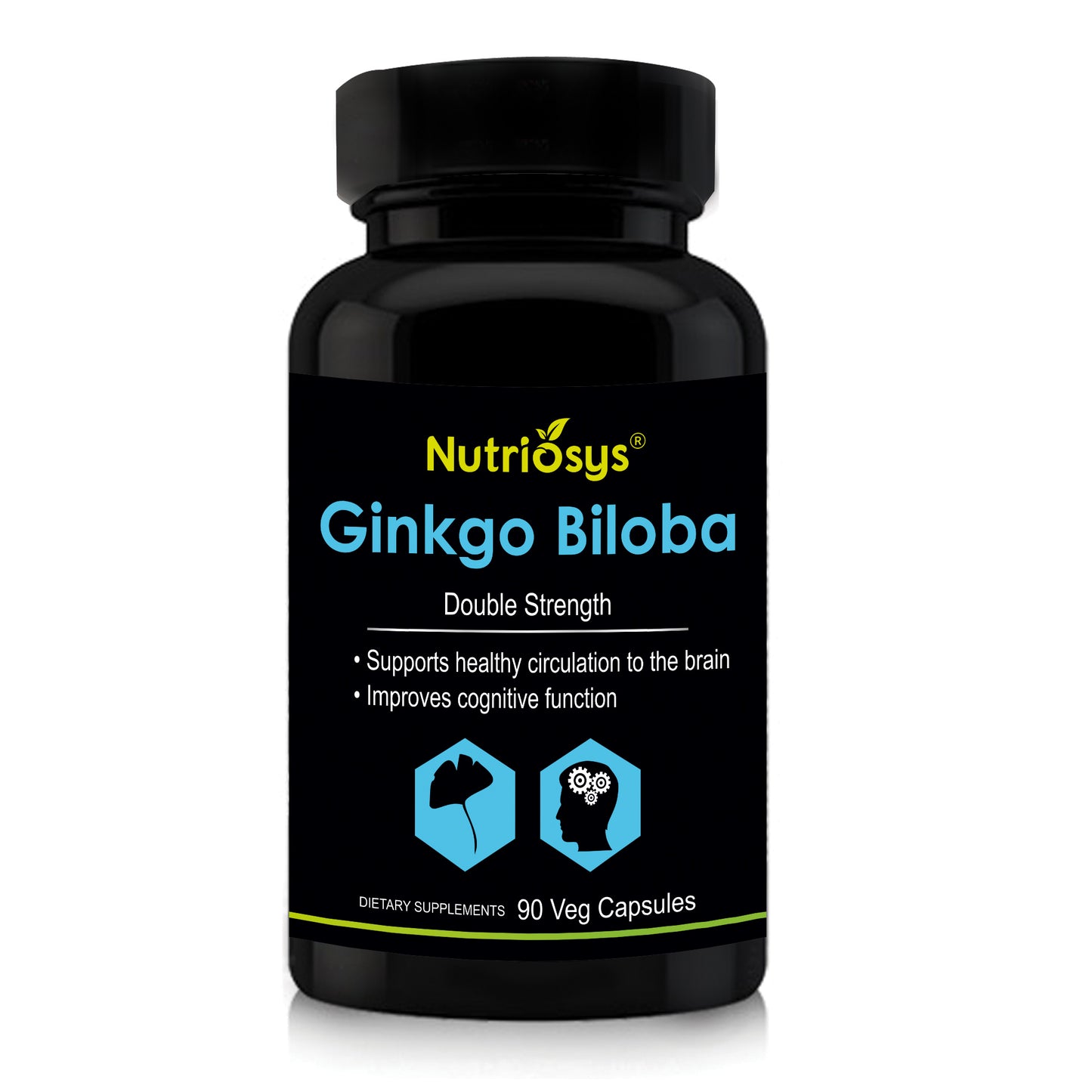 Nutriosys Ginkgo Biloba Double Strength - 90 Capsules