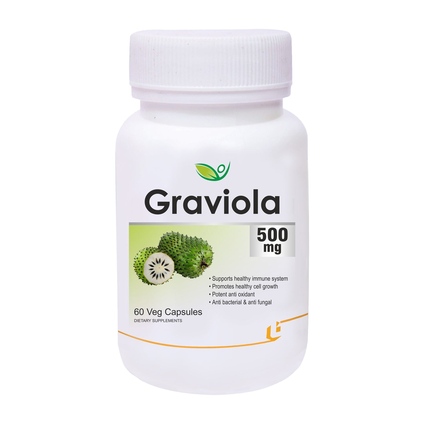 Biotrex Graviola 500mg - 60 Capsules
