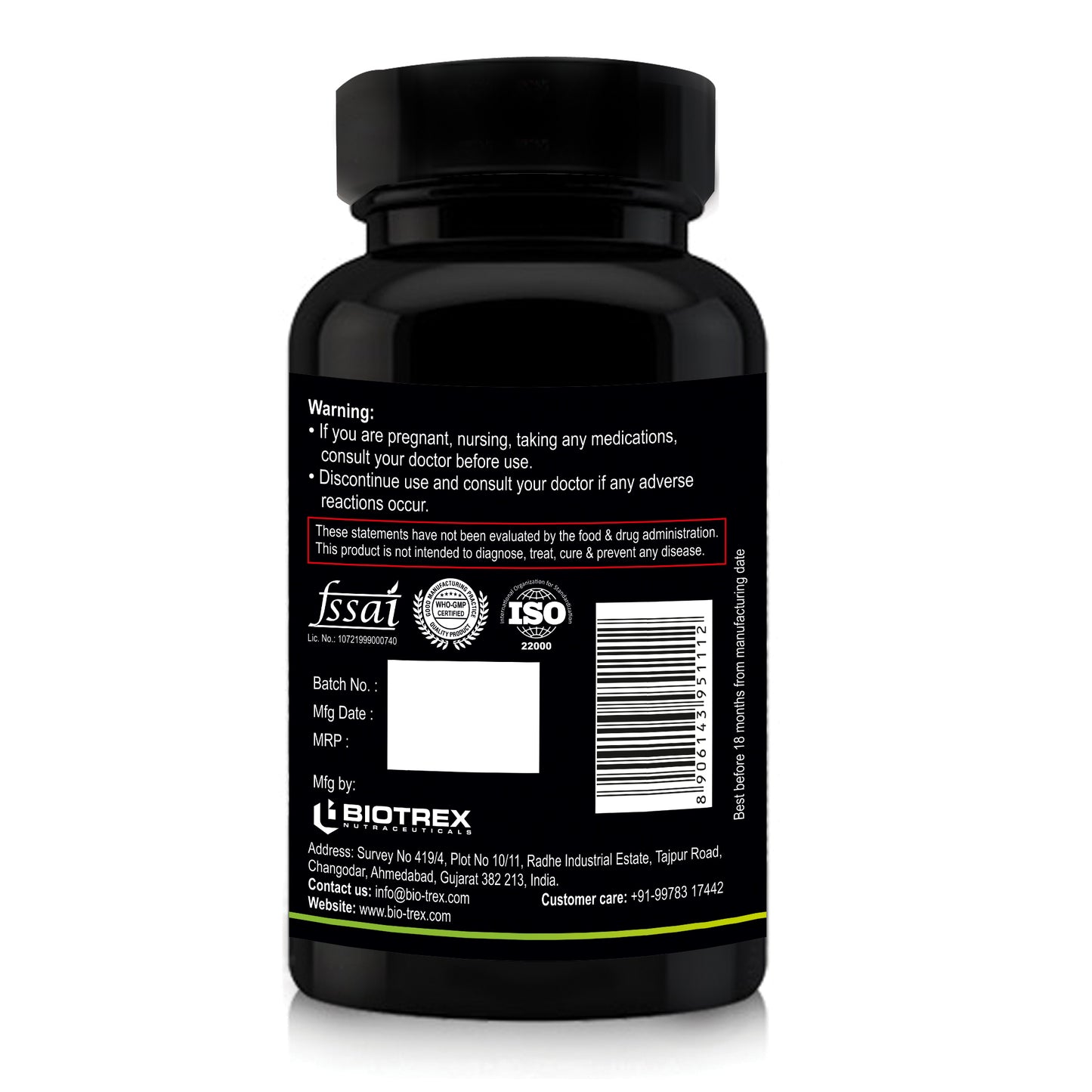Nutriosys Green Coffee Bean 500mg - 90 Capsules