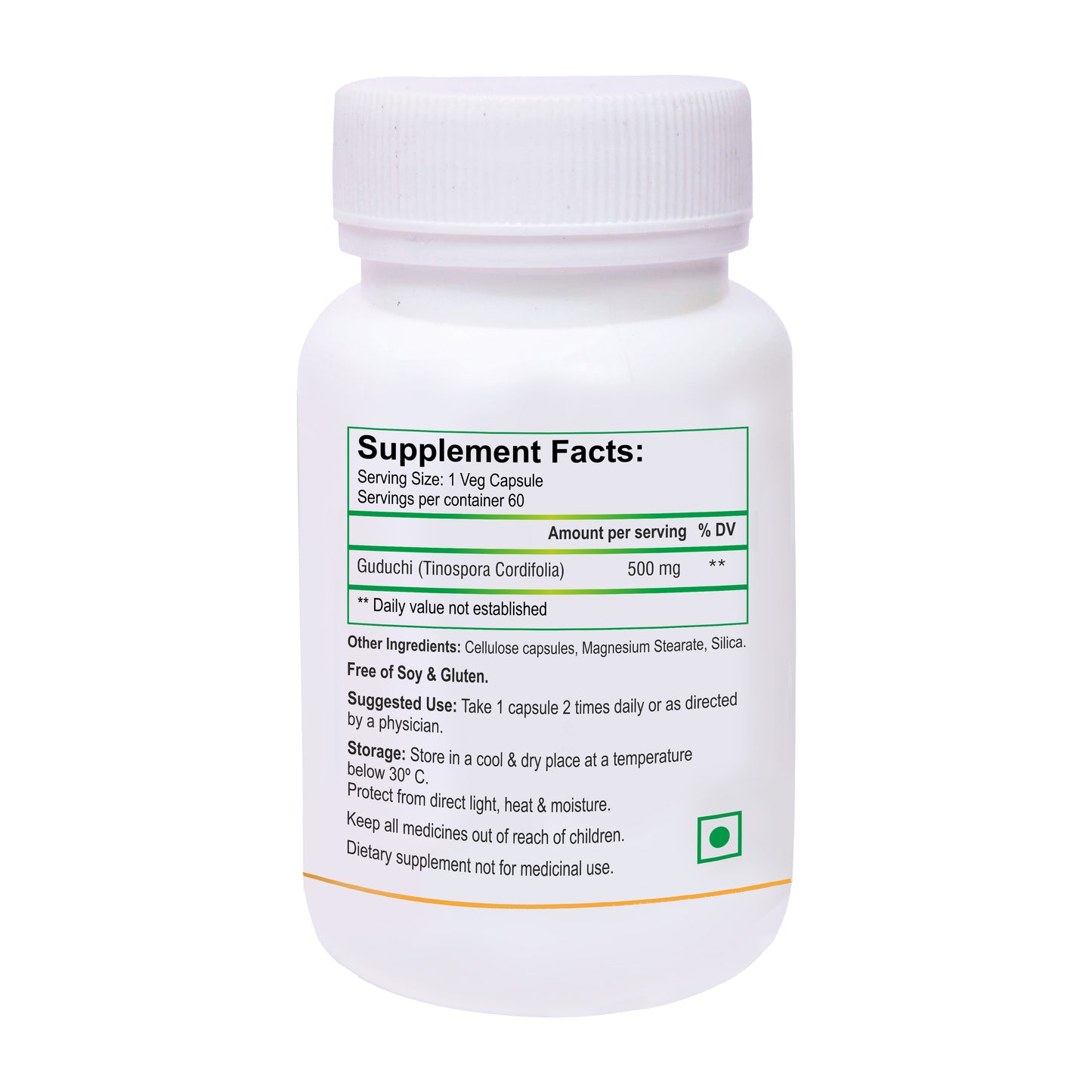 Biotrex Guduchi 500mg - 60 Capsules