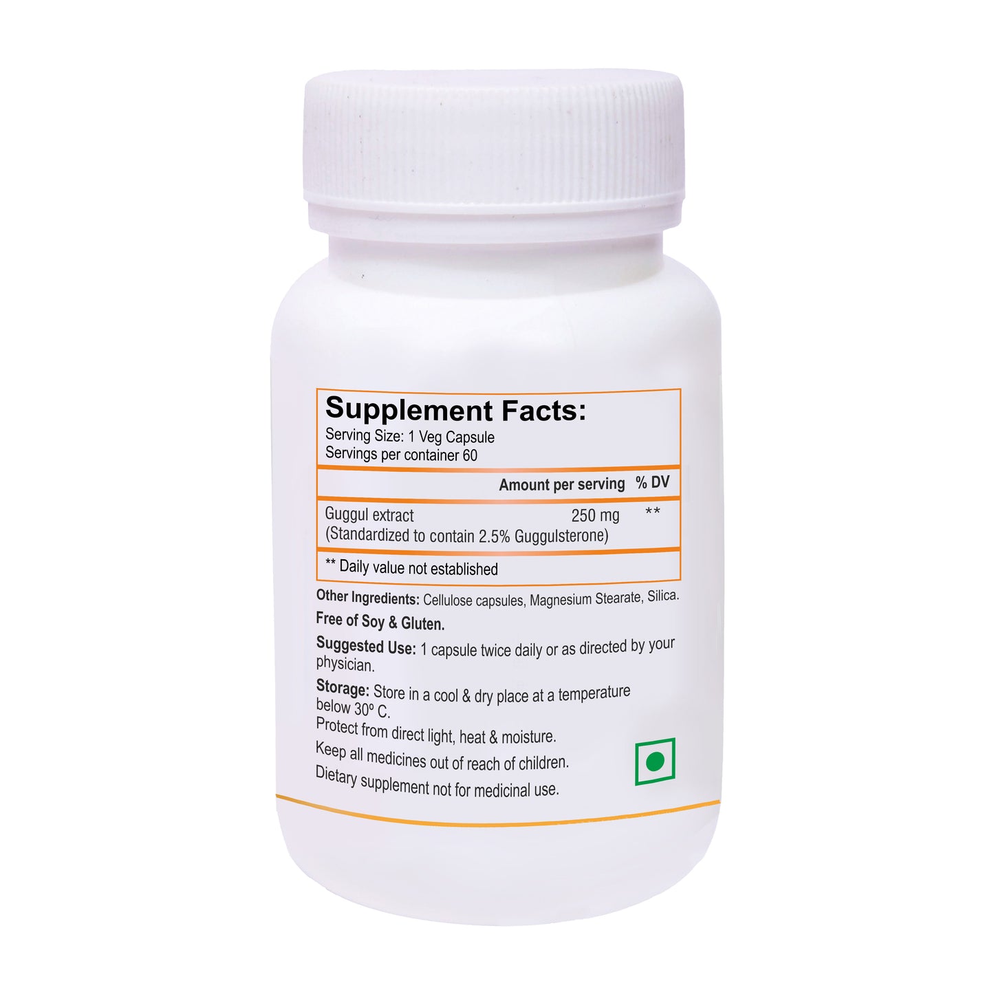 Biotrex Guggul 250mg - 60 Capsules