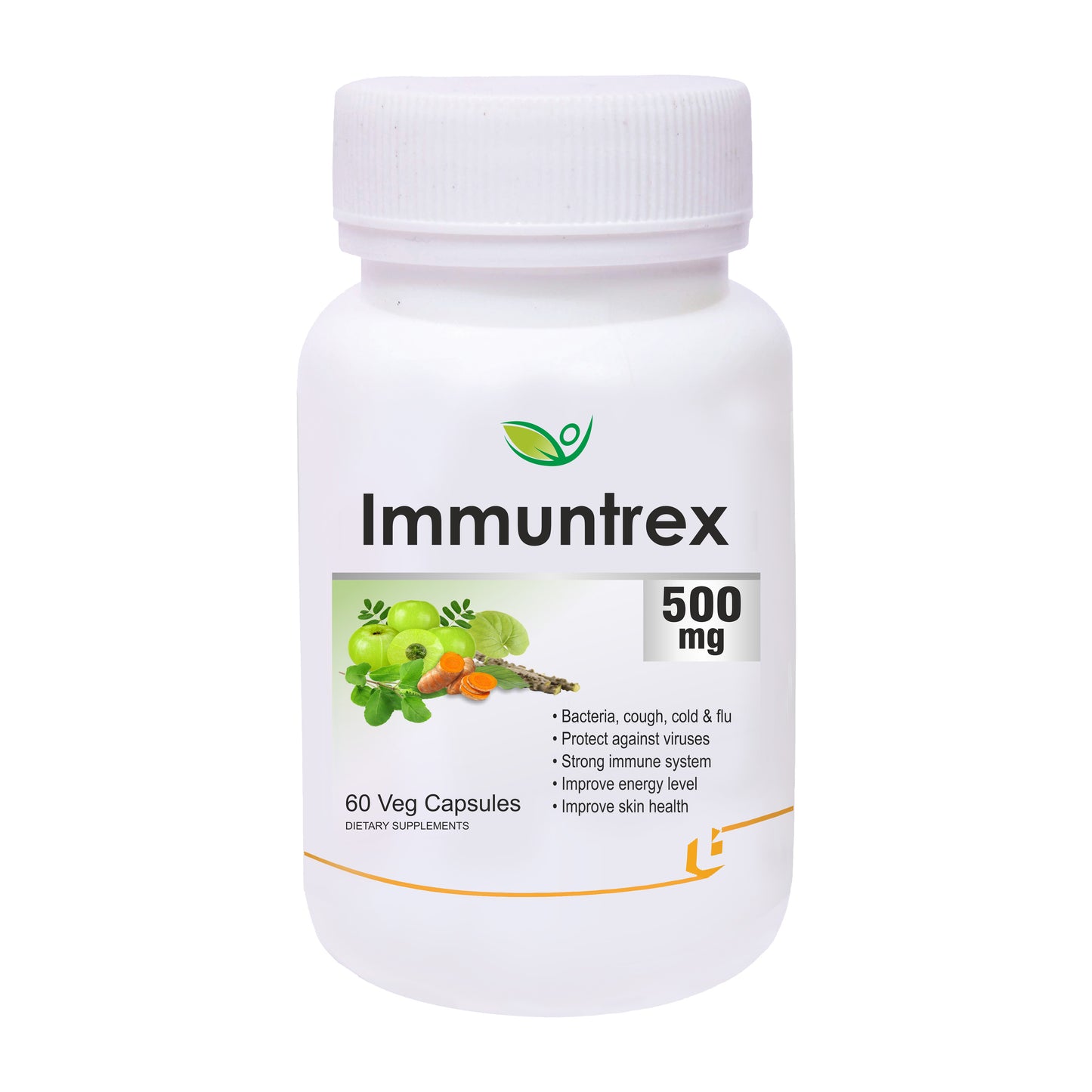 Biotrex Immuntrex 500mg - 60 Capsules