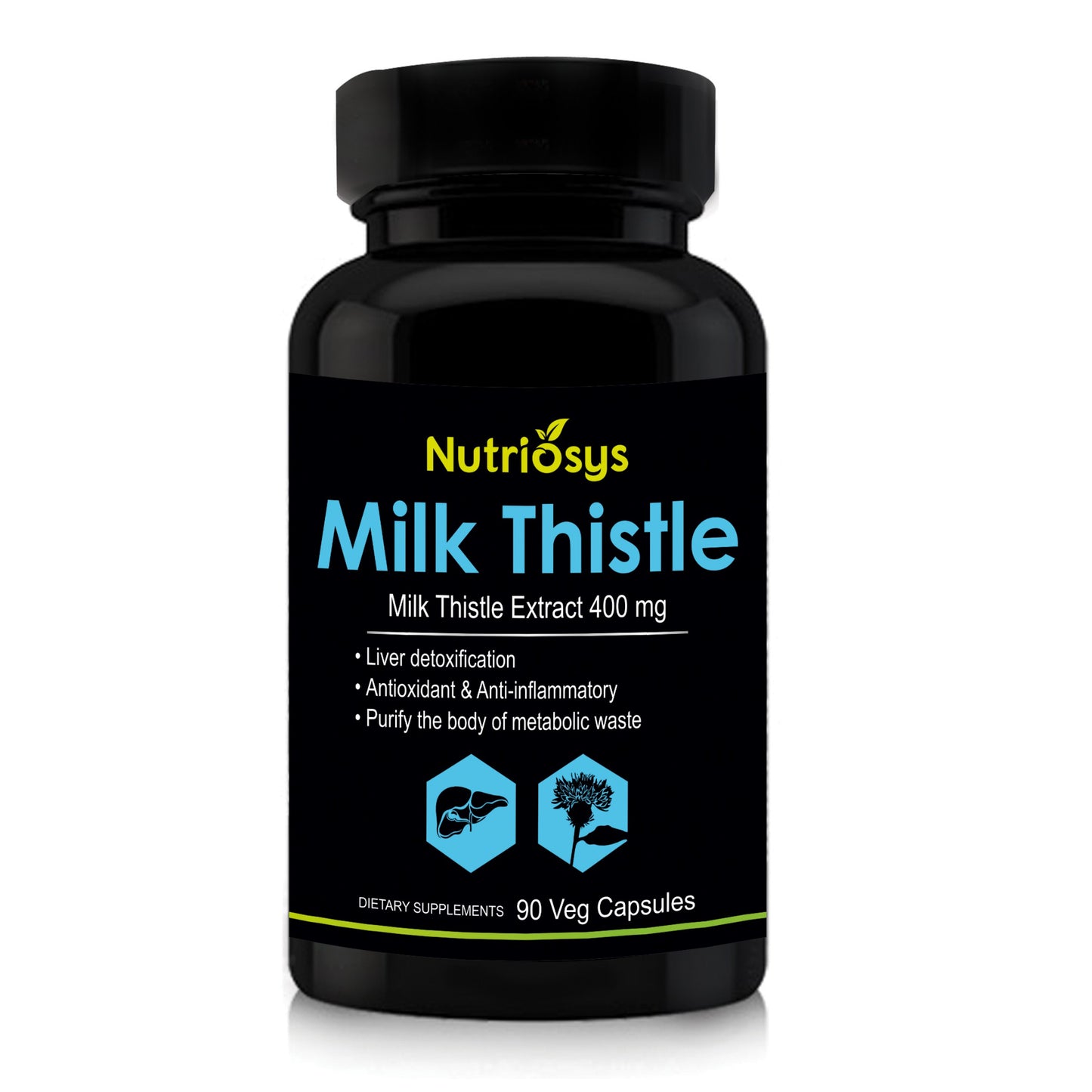 Nutriosys Milk Thistle 400mg - 90 Capsules