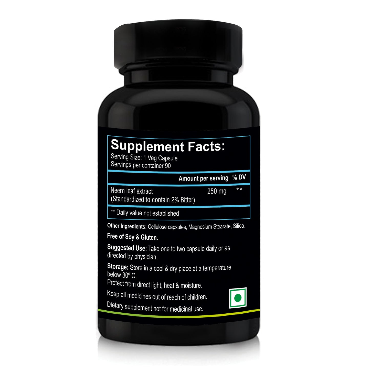 Nutriosys Neem 250mg - 90 Capsules