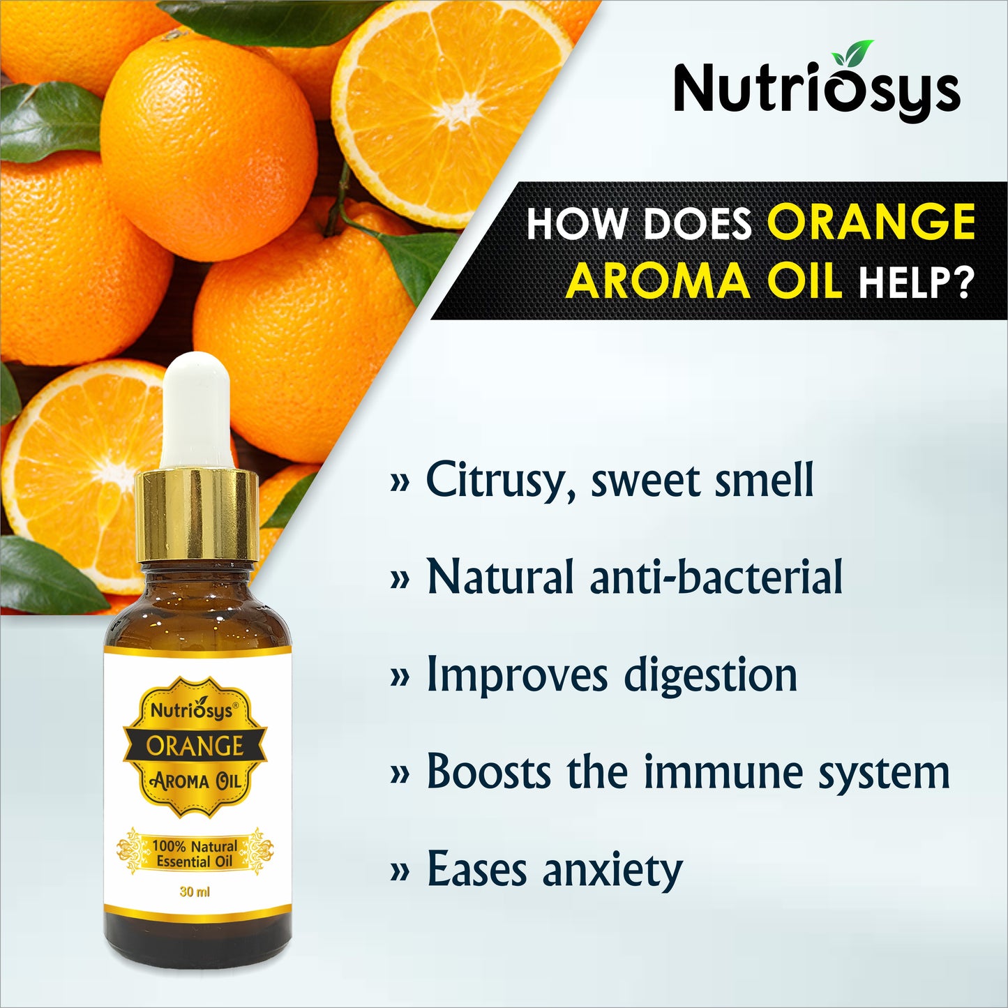 Nutriosys Orange Oil - 30ml