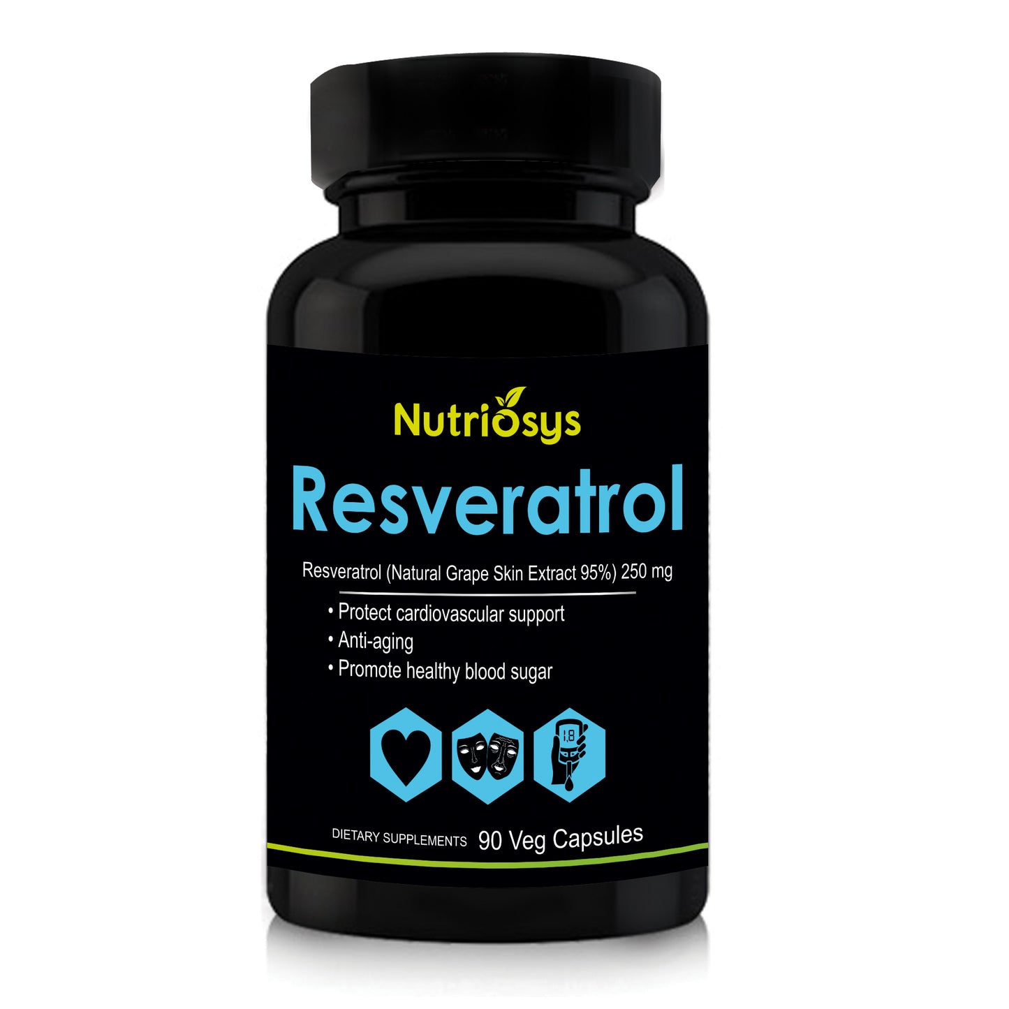 Nutriosys Resveratrol 250mg - 90 Capsules