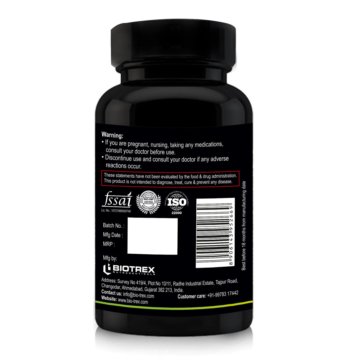 Nutriosys Shankhpushpi 500 mg - 90 Capsules