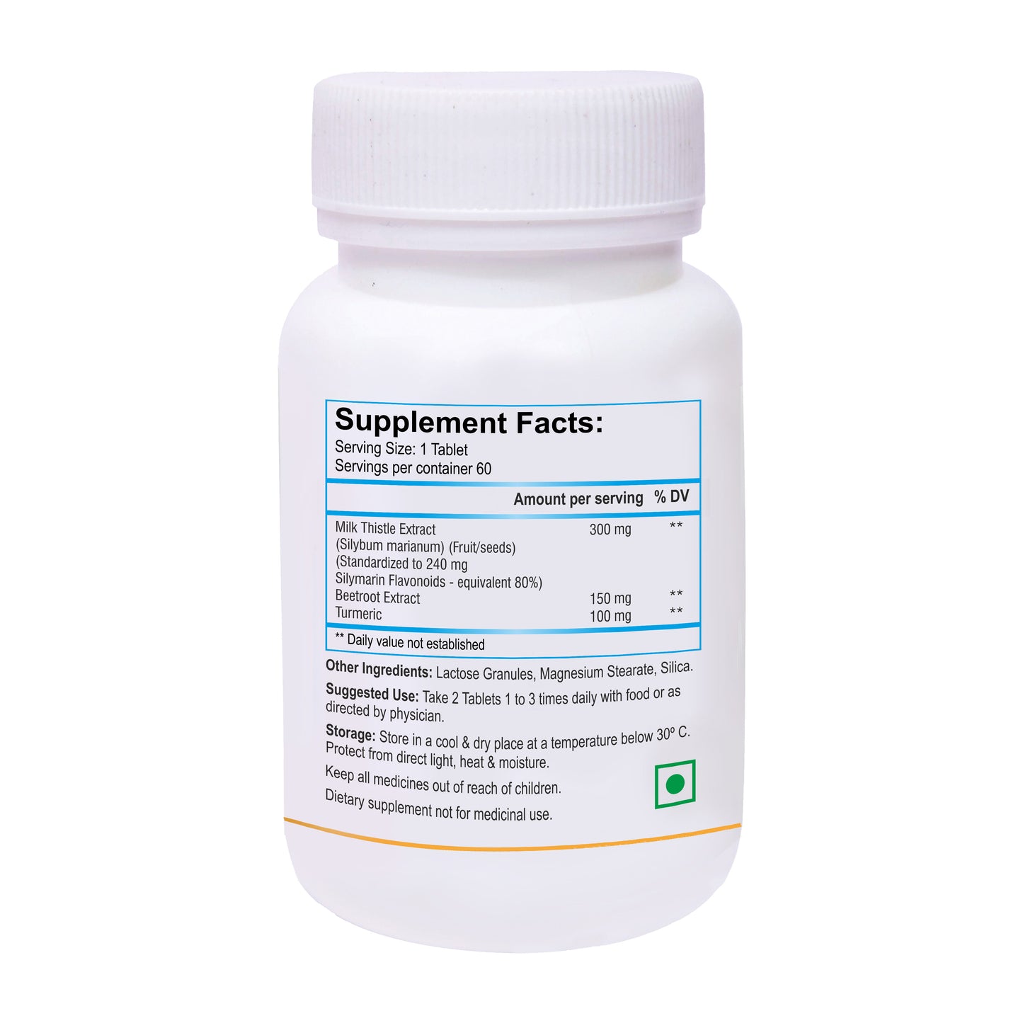Biotrex Silymarin Liver - 60 Tablets