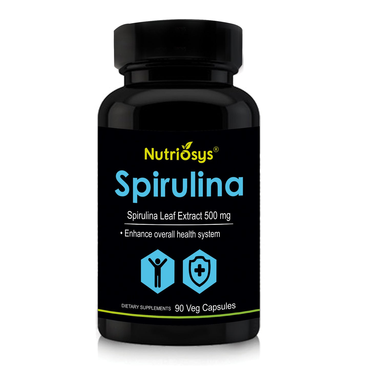 Nutriosys Spirulina 500mg - 90 Capsules