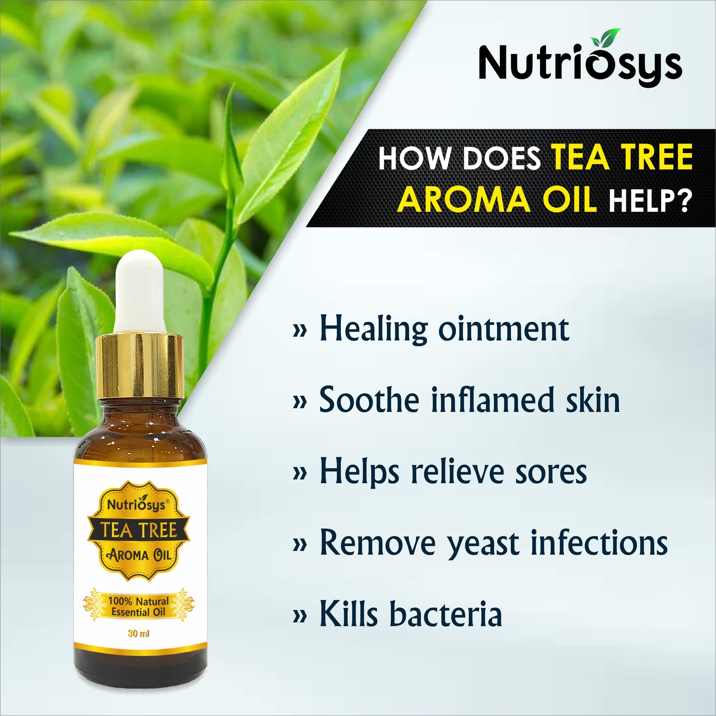 Nutriosys Tea Tree Oil - 30ml