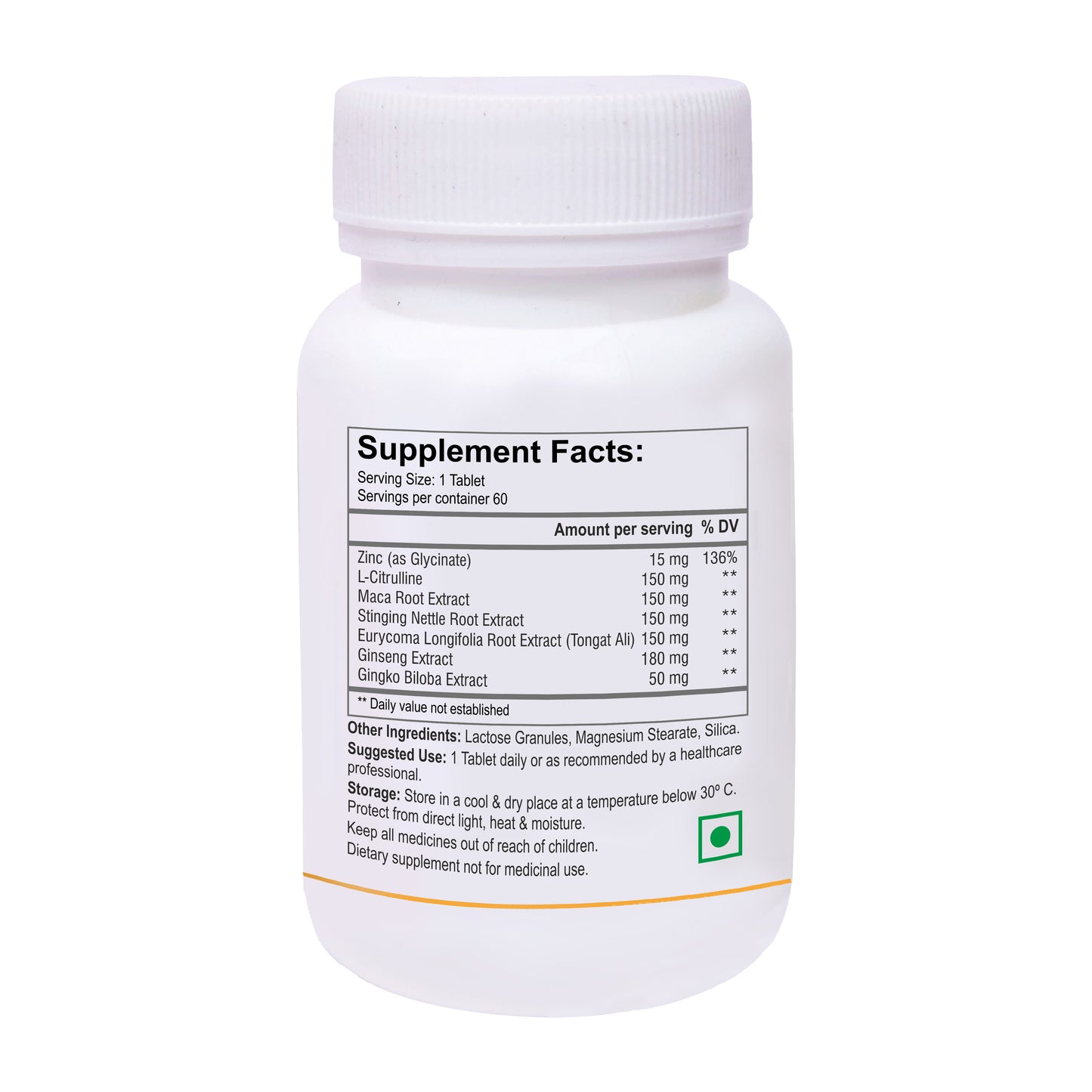 Biotrex Testosterone Booster - 60 Tablets