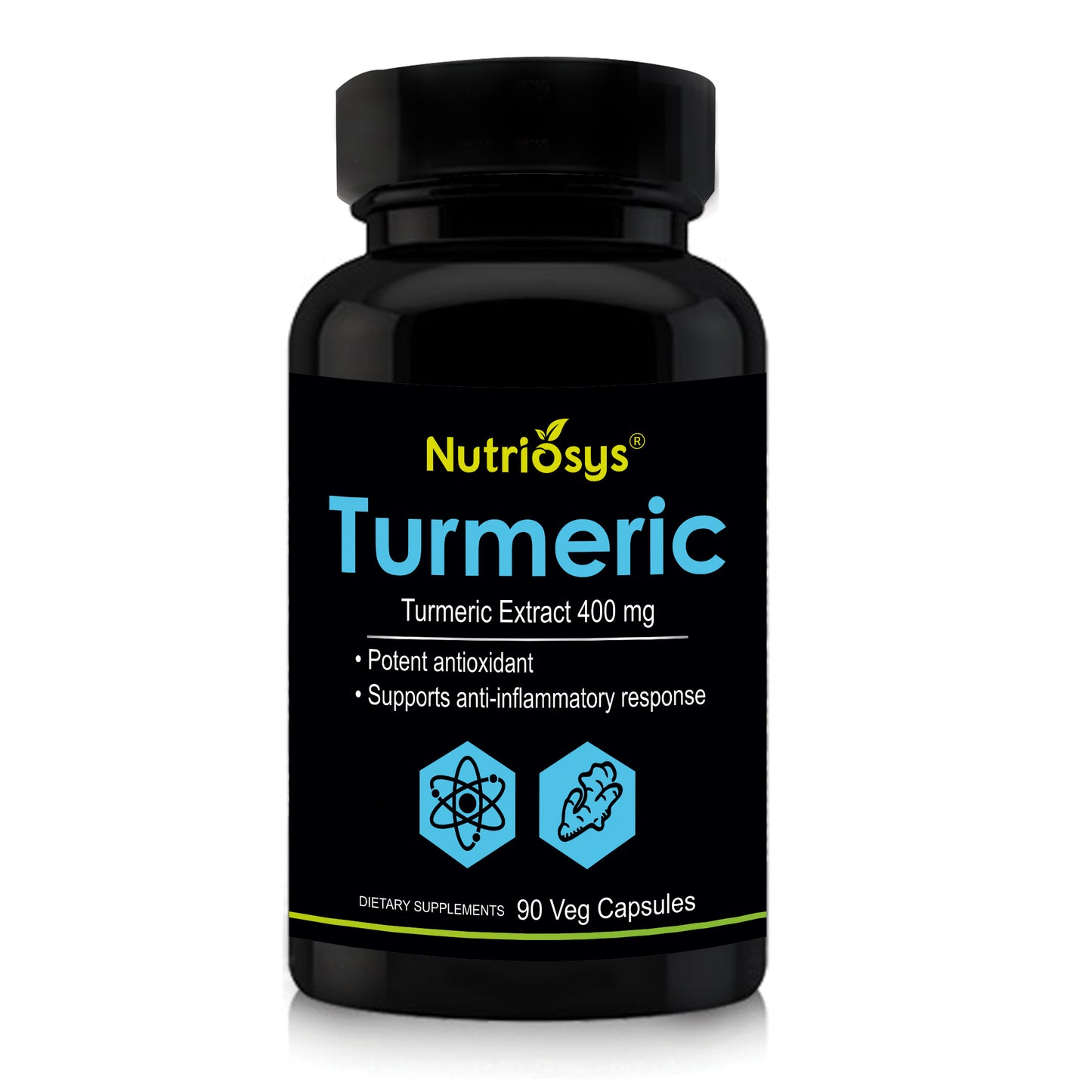 Nutriosys Turmeric 400mg - 90 Capsules