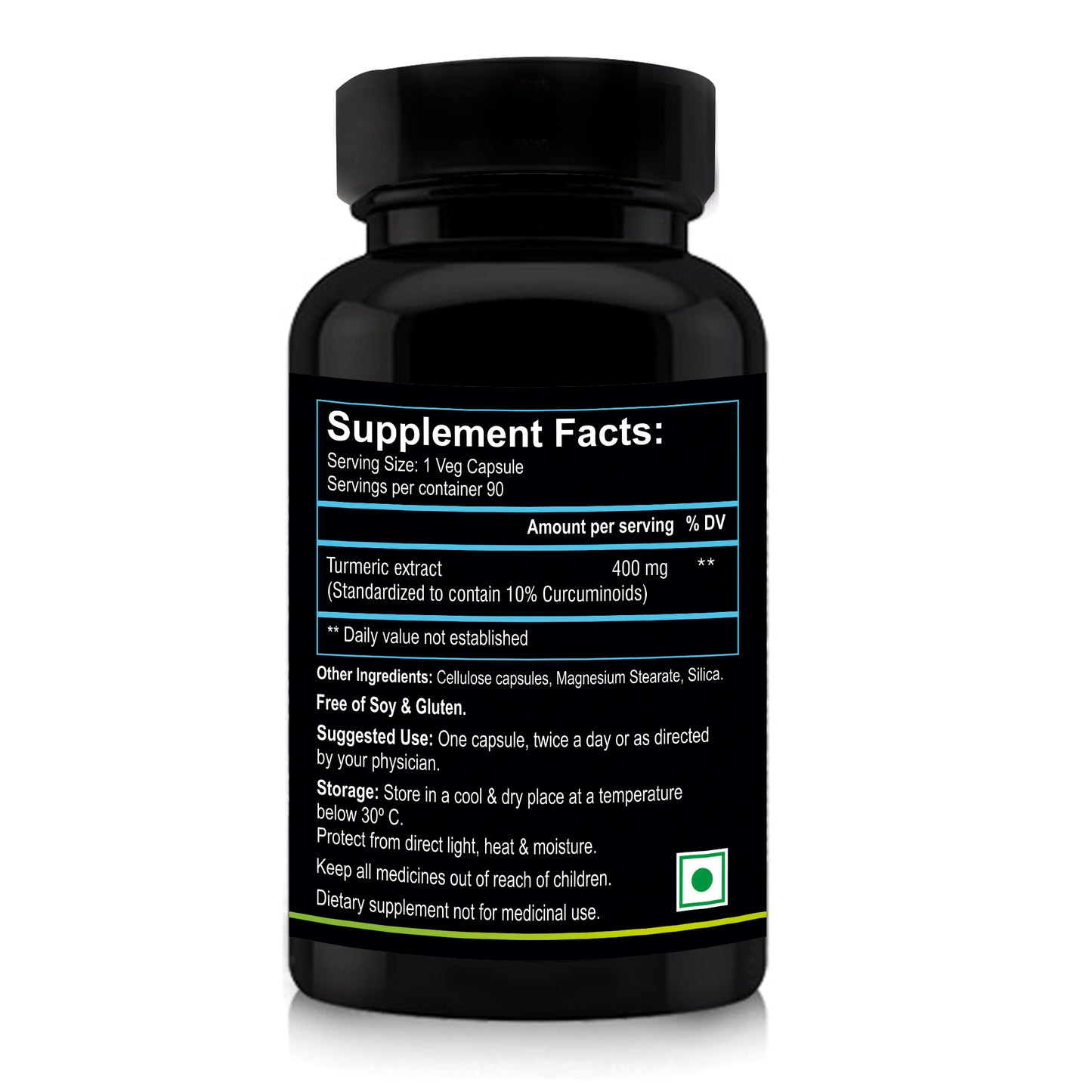 Nutriosys Turmeric 400mg - 90 Capsules