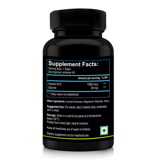 Nutriosys Vitamin B12 1000mcg - 90 Tablets