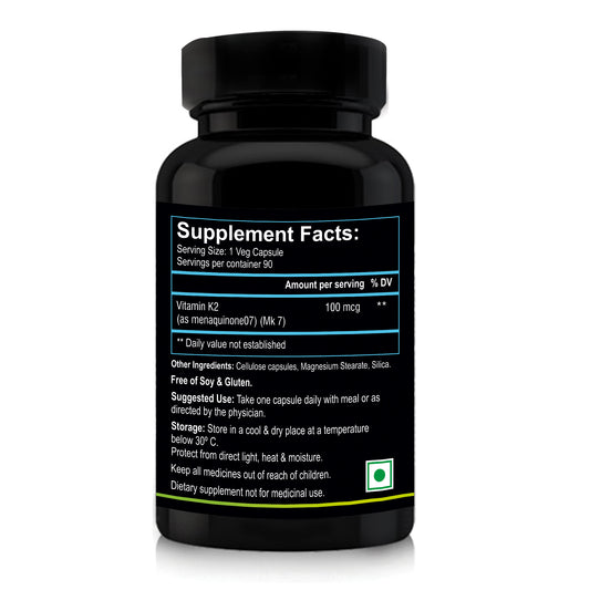 Nutriosys Vitamin K2-7 100mcg - 90 Capsules