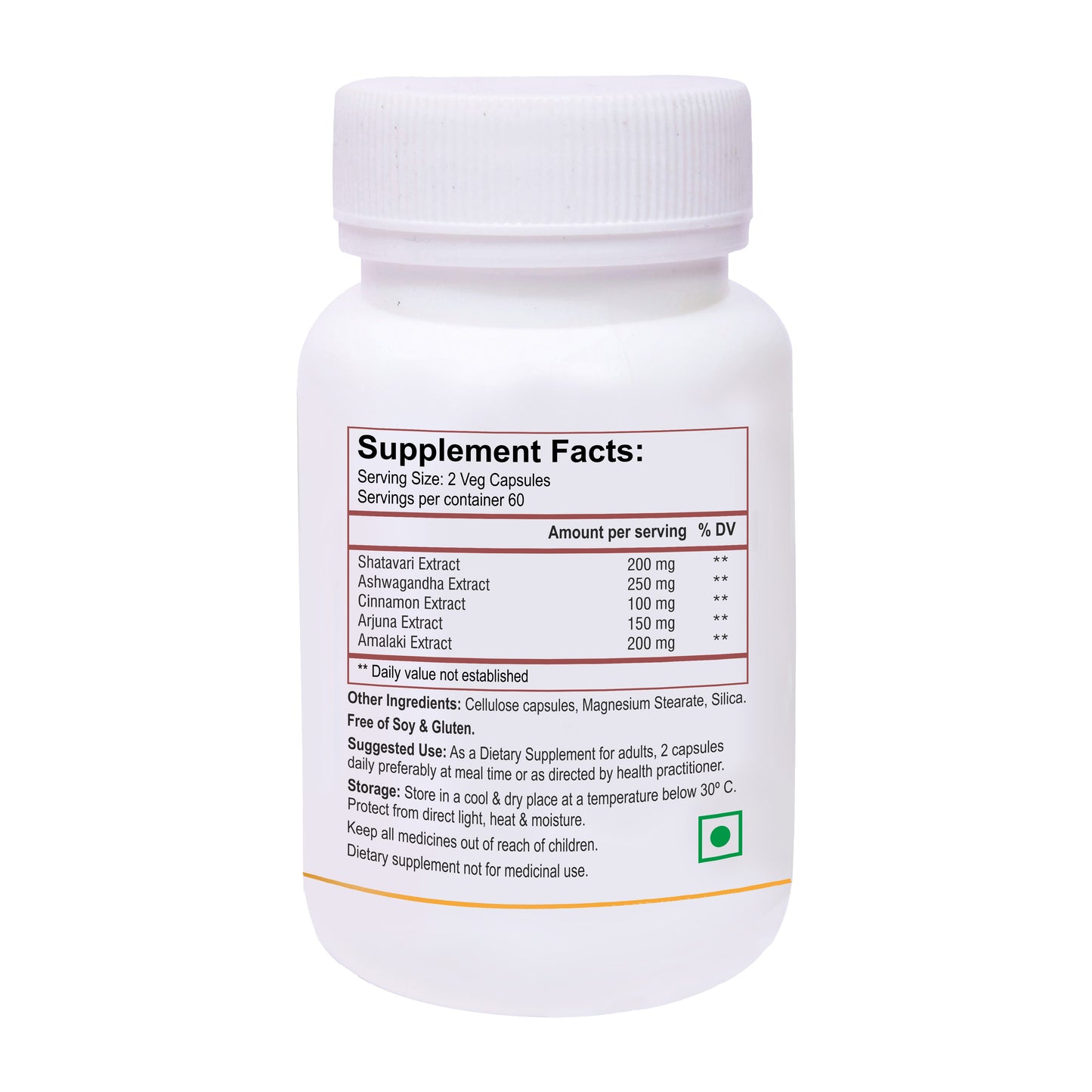 Biotrex Weight Grow - 60 Capsules