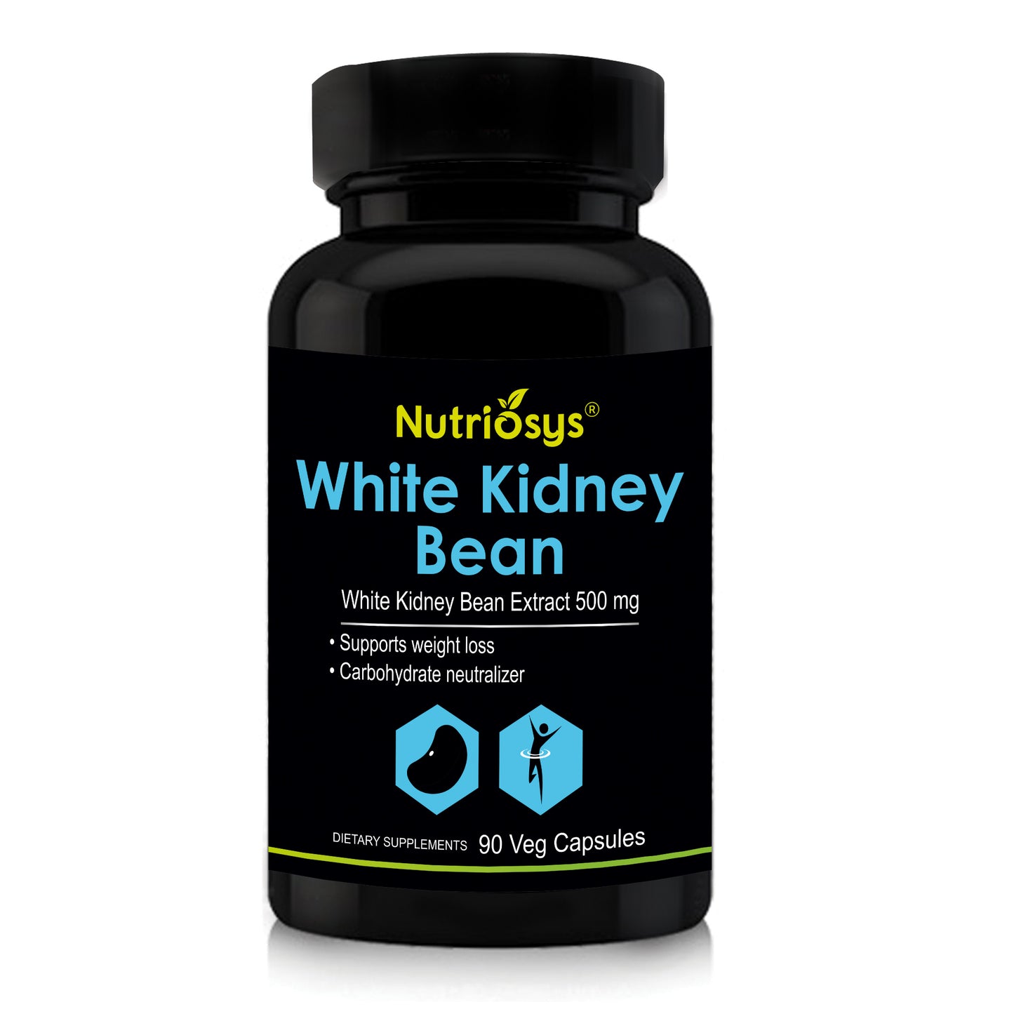 Nutriosys White Kidney Bean 500mg - 90 Capsules
