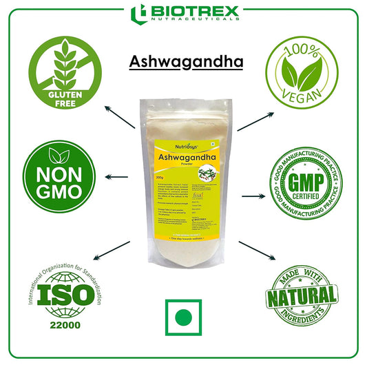 Nutriosys Ashwagandha Herbal Powder - 200g