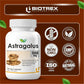 Biotrex Astragalus 500mg Supplement - 60 Veg Capsules