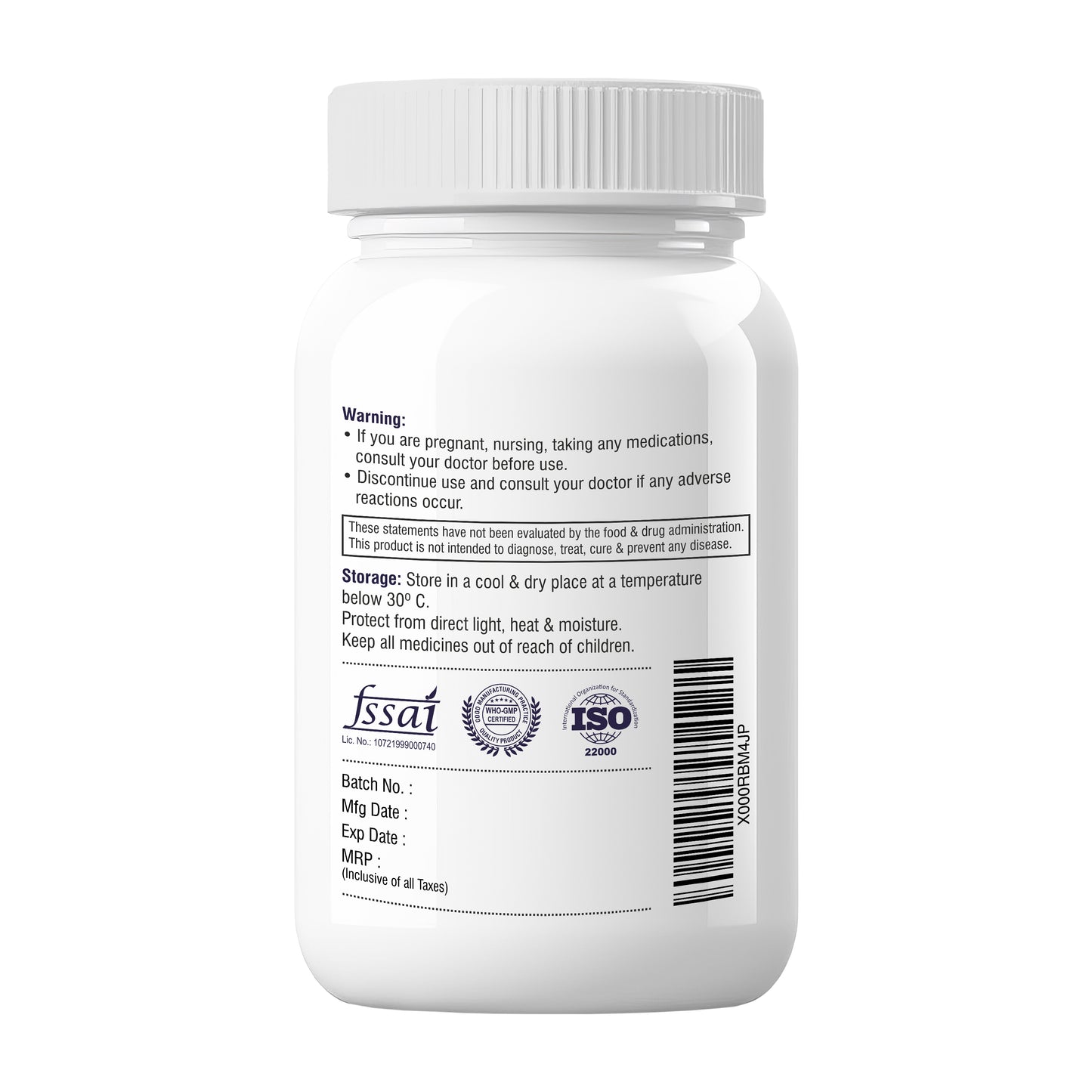 Biotrex Bilberry 275mg - 60 Capsules