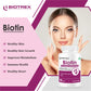 Biotrex Biotin Supplement For Hair, Skin & Nails, Enriched With Amla, Brahmi, Lycopene & Bamboo Extract - 90 Tablets