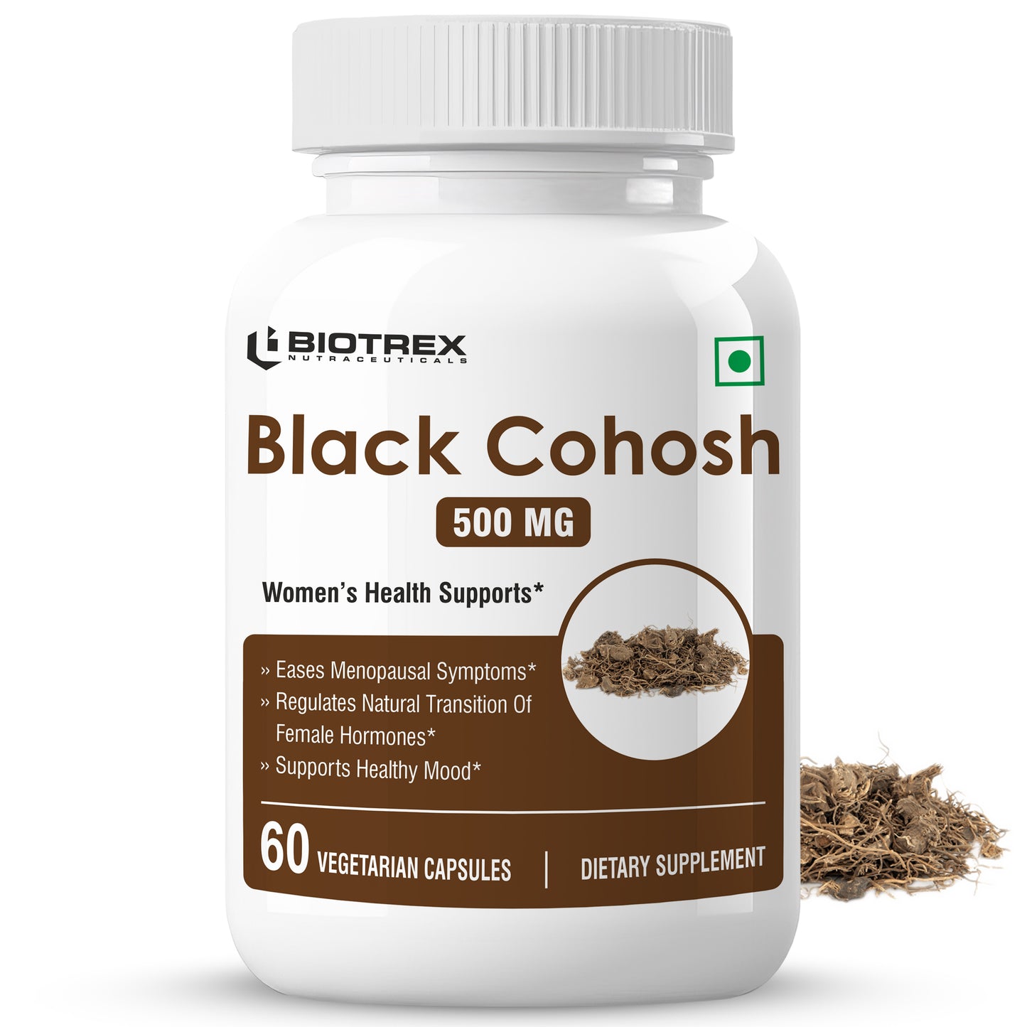 Biotrex Black Cohosh 500mg - 60 Capsules
