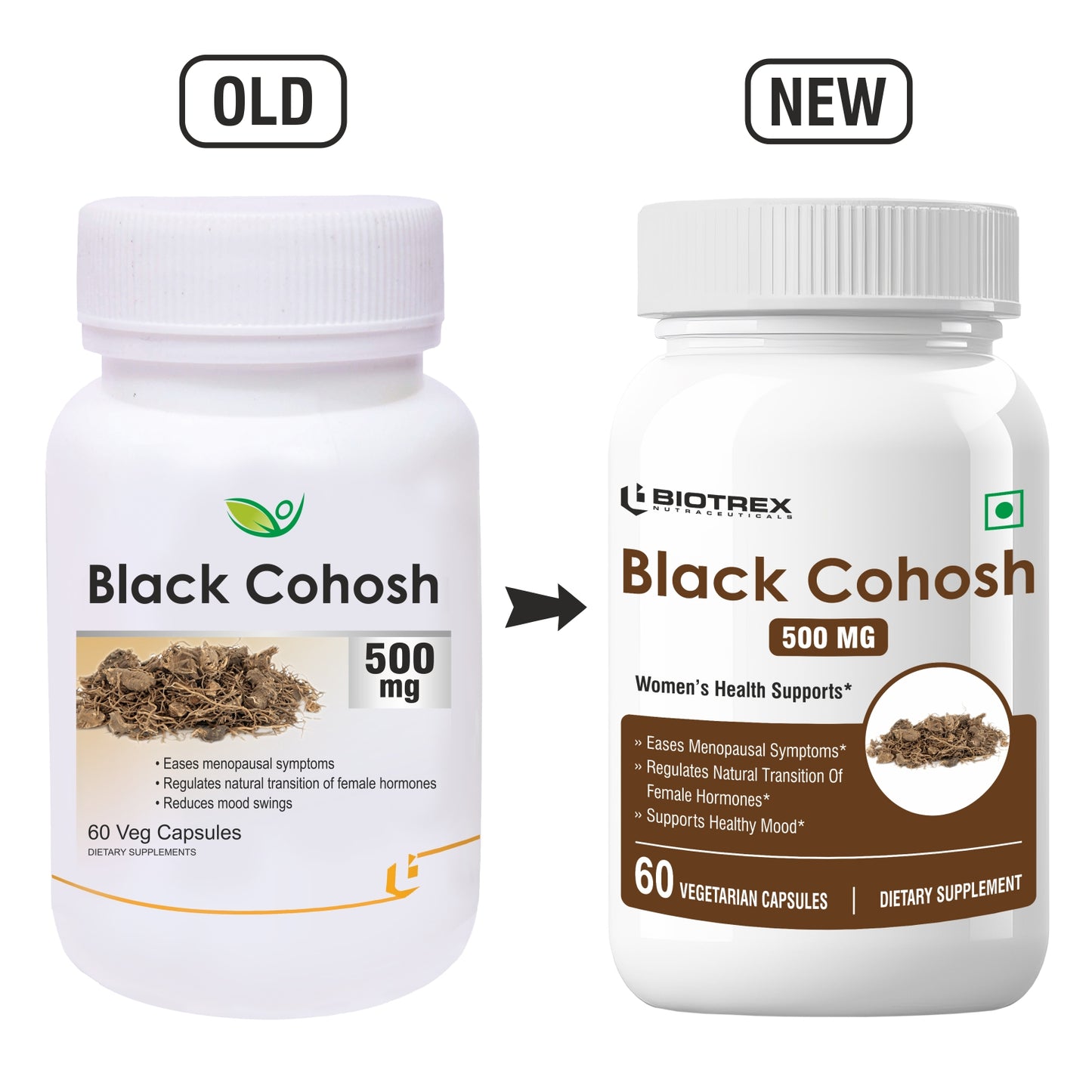Biotrex Black Cohosh 500mg - 60 Capsules