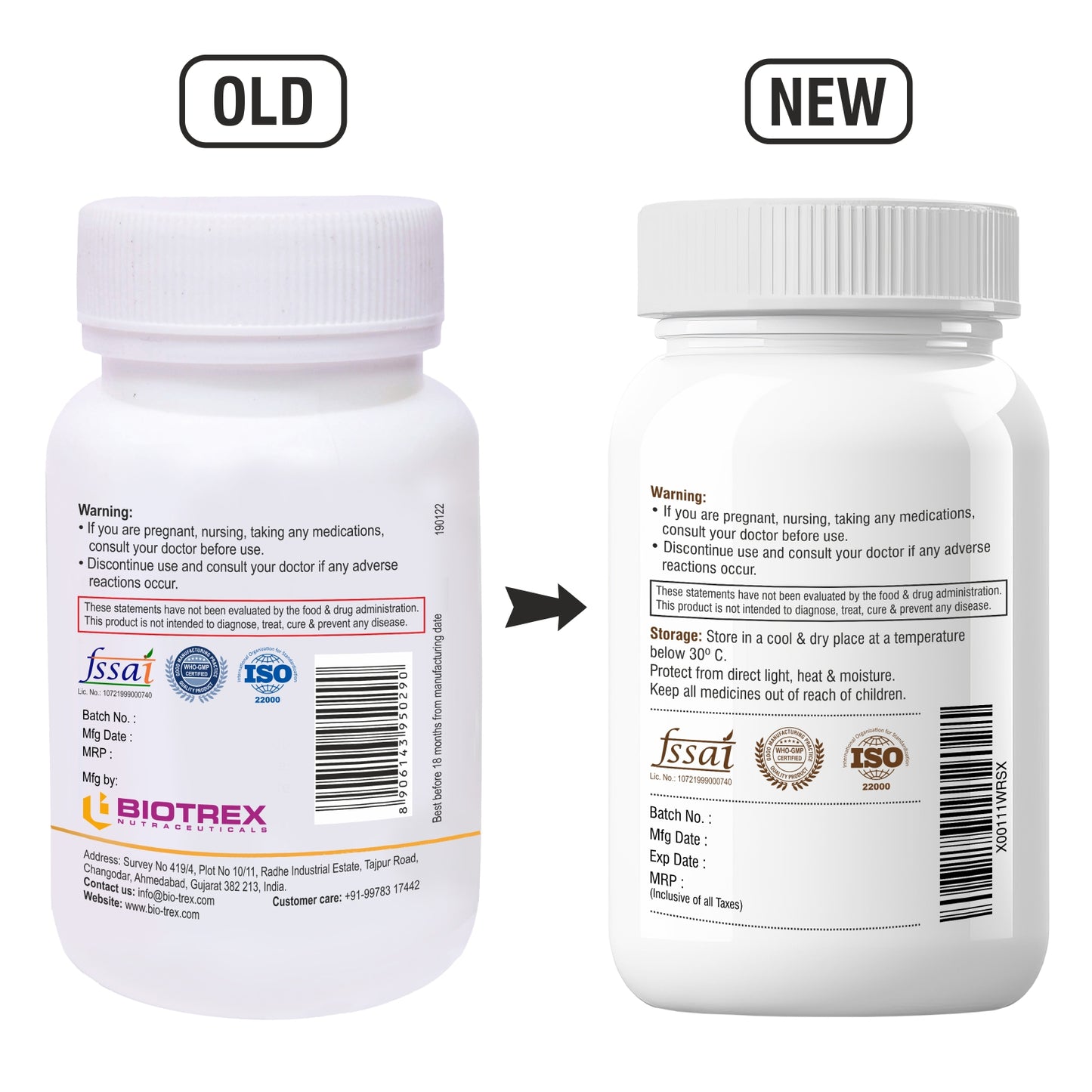 Biotrex Black Cohosh 500mg - 60 Capsules