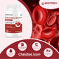 Biotrex Chelated Iron + Vitamin C, B12, Folic Acid & Zinc, Boost Hemoglobin Levels & Improves Concentration Levels, Energy & Blood Building - 120 Vegetarian Tablets