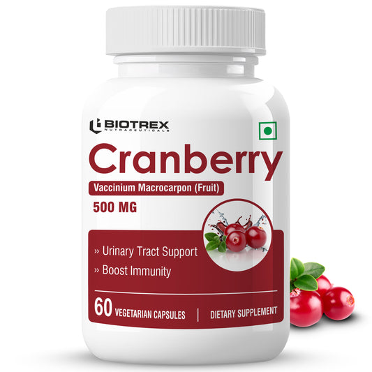 Biotrex Cranberry 500mg - 60 Capsules