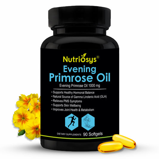 Nutriosys Evening Primrose Oil 1000mg - 90 Softgels