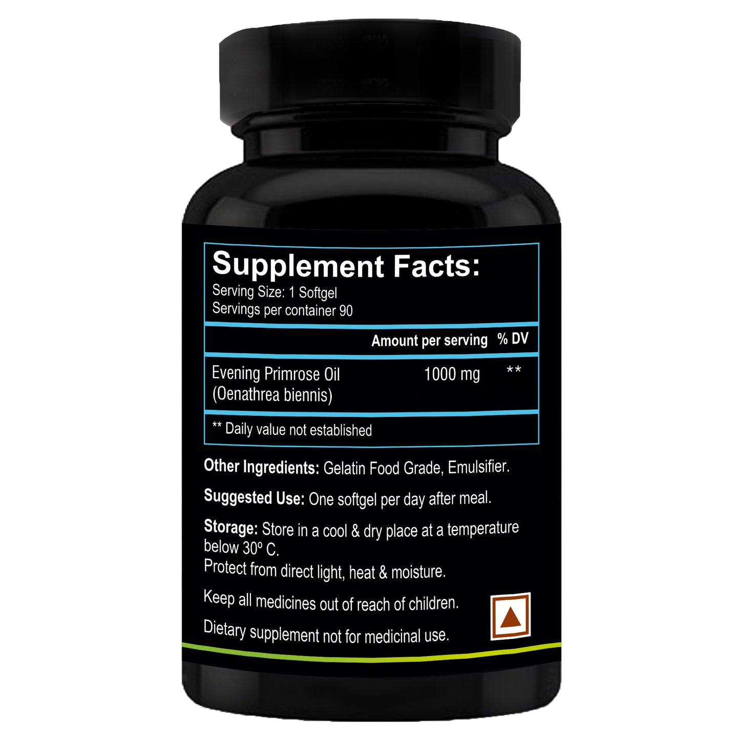 Nutriosys Evening Primrose Oil 1000mg - 90 Softgels