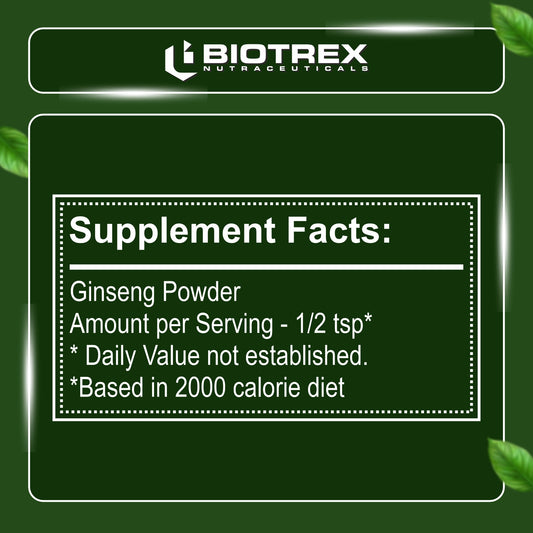Biotrex Ginseng Herbal Powder - 200 G