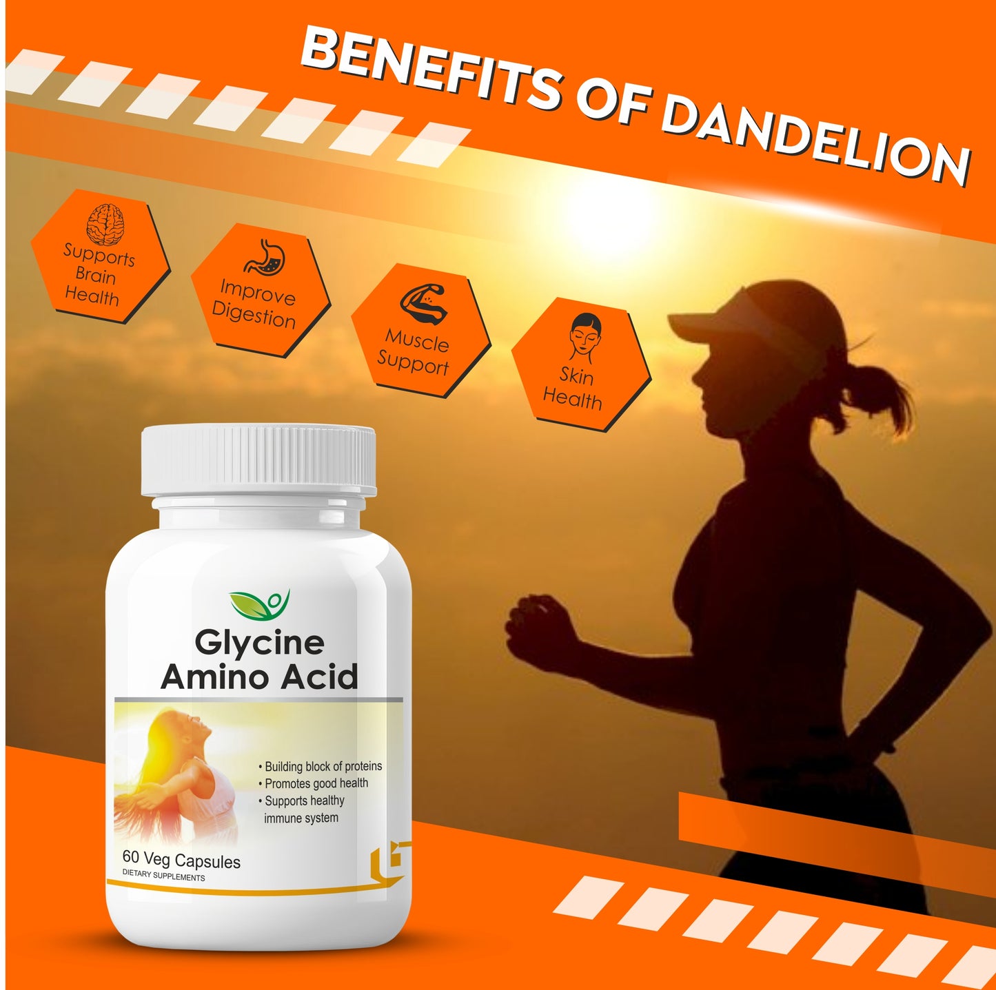 Biotrex Glycine Amino Acid - 60 Capsules